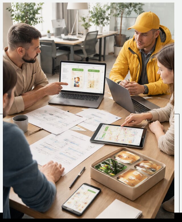 Разработка агрегатора доставки еды в Мурманске от 15423 р., АвикейМрм