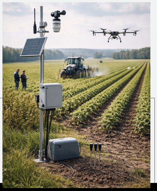 Разработка IoT мониторинга полей в Мурманске от 8740 р. | АвикейМрм